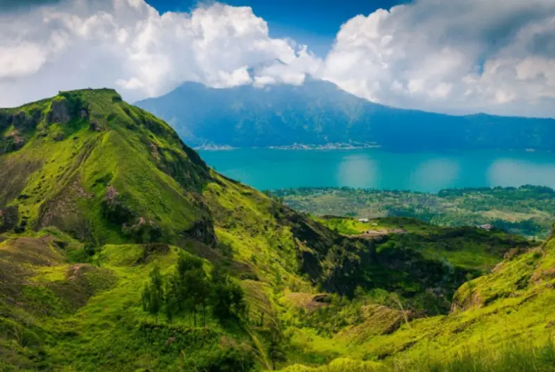 Kintamani vulkán, Bali