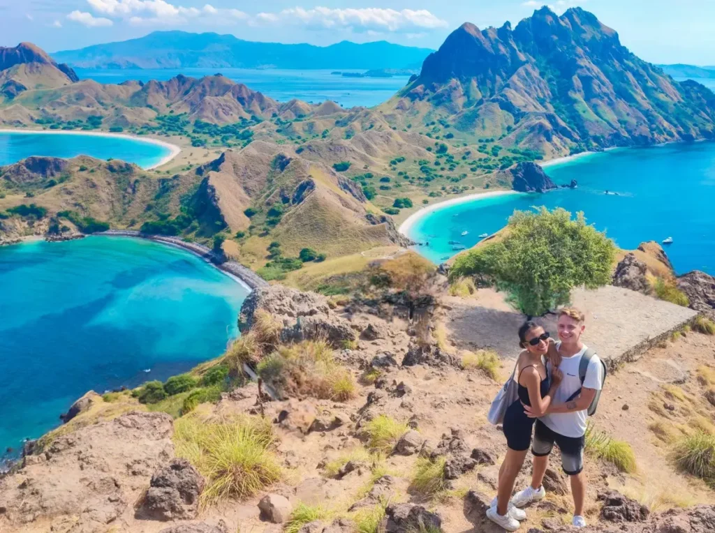 Padar sziget panoráma