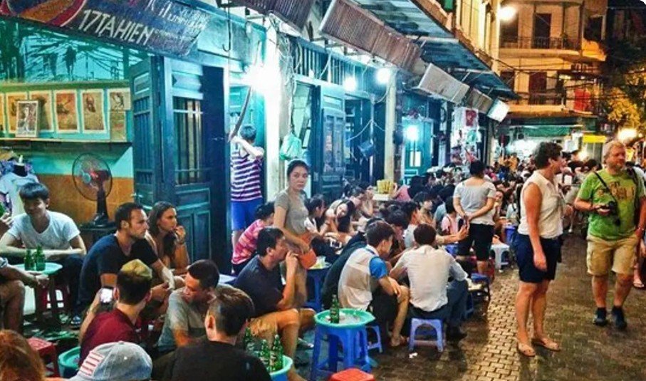 Hanoi utcák