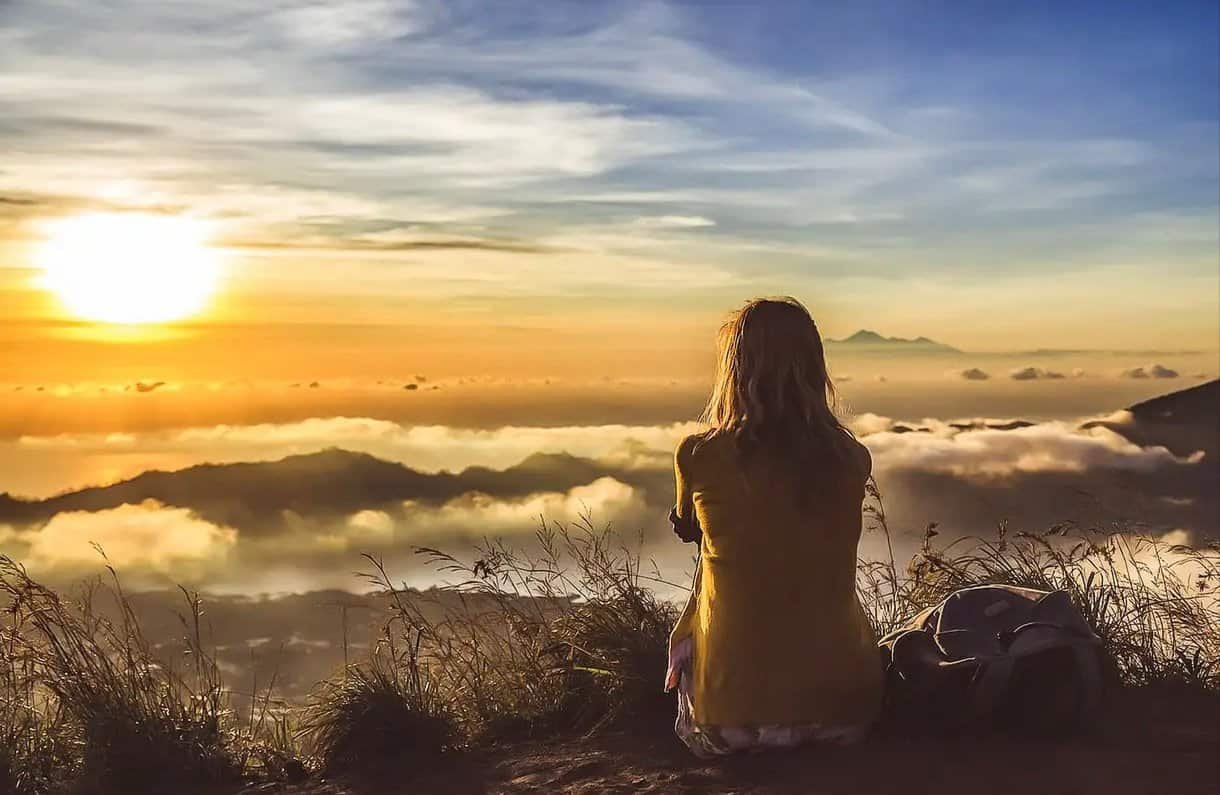 Mount Batur lávafolyam 2