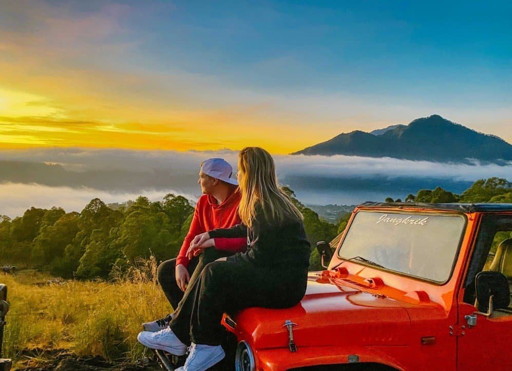 Mount Batur napfelkeltés jeep túra